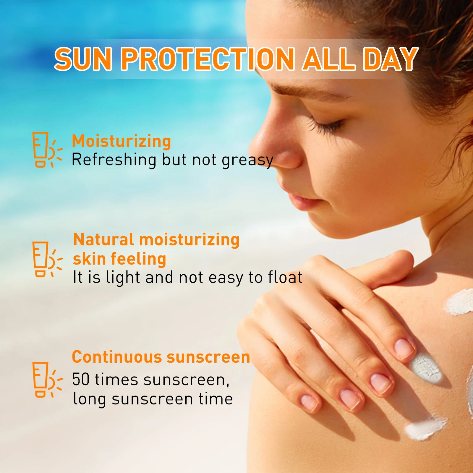 Moisturize Lotion Sunscreen Liquid Cream