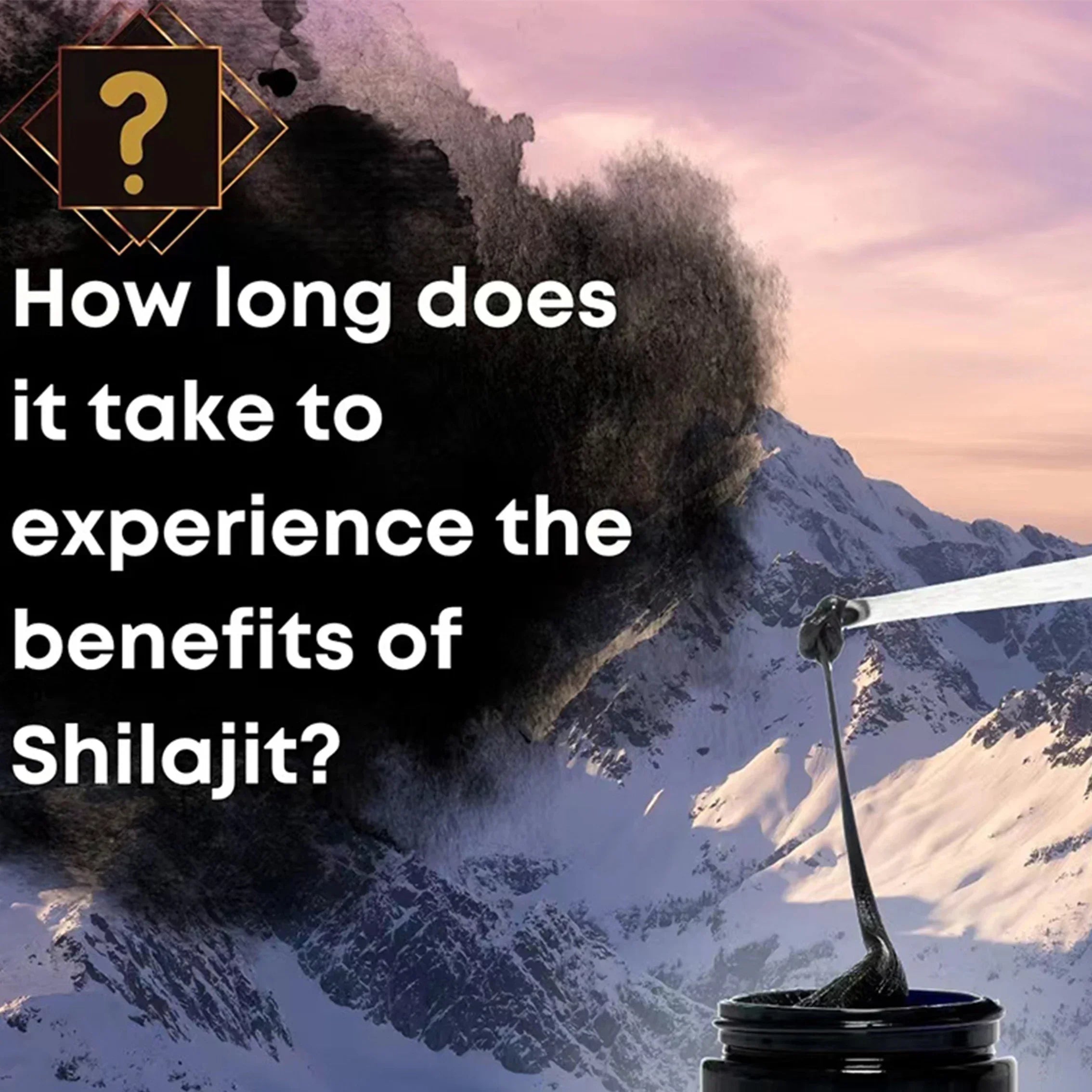 100% Himalayan ORGANIC Shilajit Paste