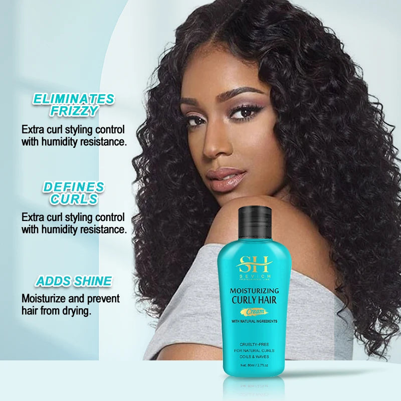 Curly hair care Styling Hair Moisturizing