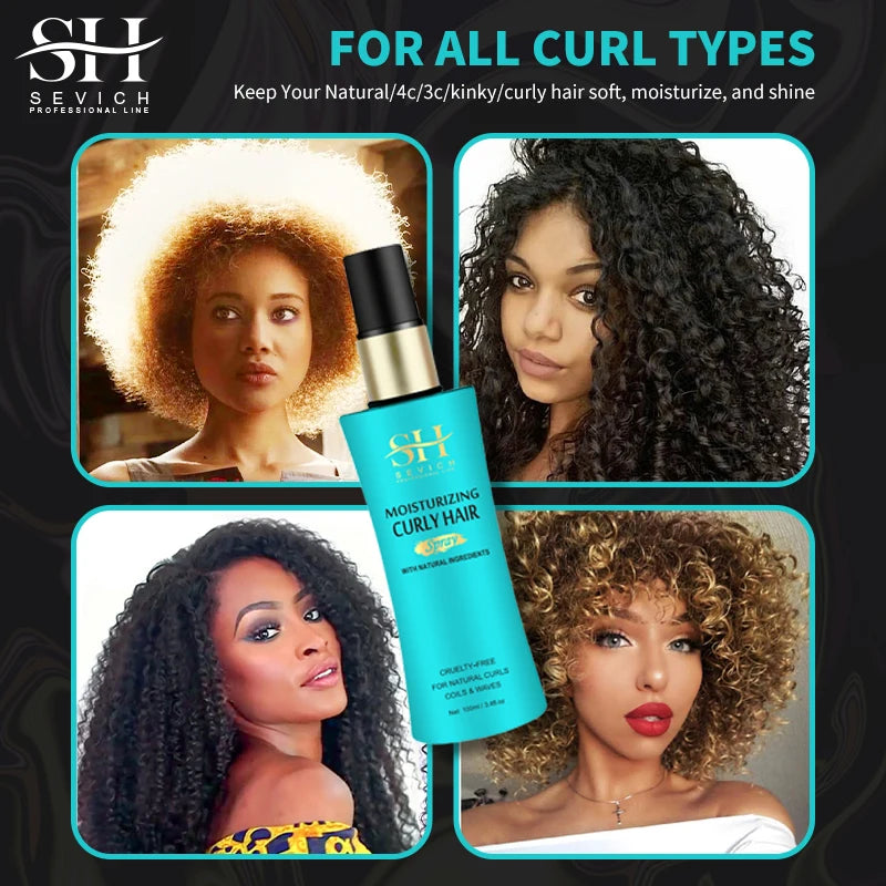 Curly hair care Styling Hair Moisturizing