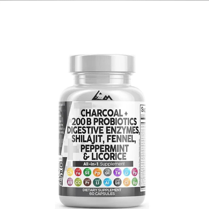 Activated carbon capsule Shilajit pill