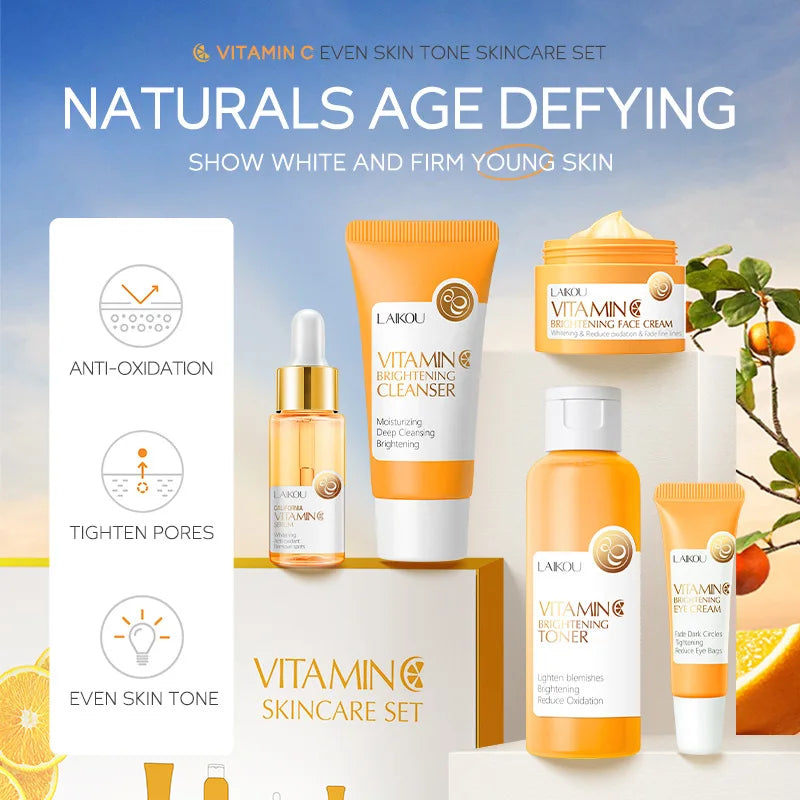 5 Pieces Vitamin C Skincare Set