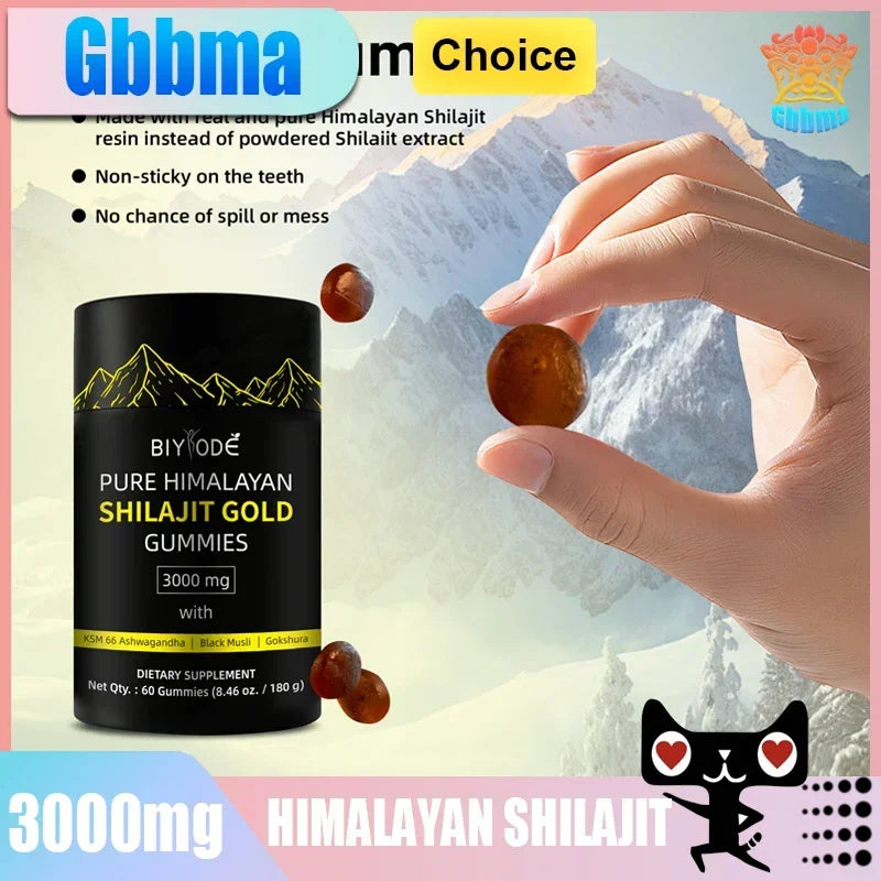 Pure Himalayan Shilajit gummies